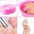 thumbnail image 2 of LPSSTORE Portable Manicure Tools Nail Art Soak Bowl Off Hand Spa Bath Soaker Treatment, 2 of 4
