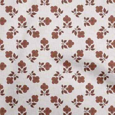 oneOone Polyester Spandex Light Peach Fabric Block Dress Material Fabric Print Fabric By The Yard 56 Inch Wide-H2