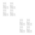 thumbnail image 4 of Thinsony 4set Quick And Convenient Nail Polish Remover Pads For Effortless Nail Cleaning white 2Set, 4 of 6