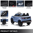 thumbnail image 4 of PIONEERWORKS 12V Kids Electric Ride-On Car,Licensed Land Rover, 2 Motors, 3 Speeds, 4.5Ah Battery, Parental Control, 4 of 8