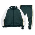 thumbnail image 2 of Ensemble de Survêtement 2 Pcs pour Hommes Sweat à Manches Longues Col Montant + Pantalon, 2 of 3