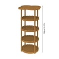 thumbnail image 2 of Table d'Appoint Moderne, Petite Table Basse avec Tablette de Rangement, Table de Sofa Mobile pour Salon, Assemblage Facile, Support Organisateur à Trois Niveaux, 2 of 6