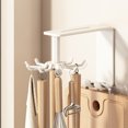 thumbnail image 1 of HOARBOEG Utensils Hanging Rack Kitchen Utensil Hooks 360 Rotating Wall Mounted Kitchen Wall Organizer For Brush Pots Gloves Spoons 10ML, 1 of 6