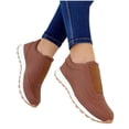 thumbnail image 4 of Qertyioot Espadrilles de Mode pour Femmes Liquidation Chaussures à Enfiler pour Femmes Confort Confortables pour la Marche Chaussures à Enfiler, 4 of 5