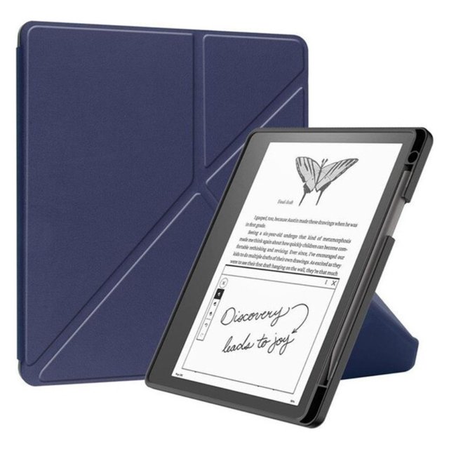 Smart Case for Kindle Scribe 10.2 inch,Multi-Folding PU Leather Stand Cover with Magnetic Closure, Shockproof Full Protection Shell, Auto Wake/Sleep Functionality