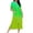 Green, variant on Robes for Women Zip Up Long Housecoat Knit Bathrobes Full Length Pockets