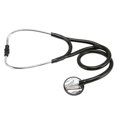 thumbnail image 1 of Stéthoscope, Tête Unique Douce Stéthoscope Professionnel Tube Unique Réglable Multifonctionnel avec Étui de Rangement pour Médecins, 1 of 8
