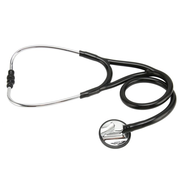 Stéthoscope, Tête Unique Douce Stéthoscope Professionnel Tube Unique Réglable Multifonctionnel avec Étui de Rangement pour Médecins