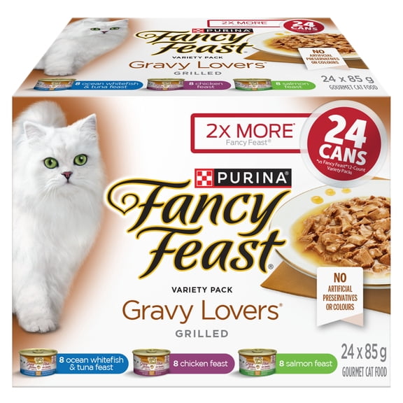 Fancy Feast Plats en Sauce Assortiment Nourriture pour Chats