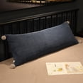 thumbnail image 4 of Meitianfacai Cool Body Pillows for Adults Extra Long Pillows for Bed Shredded Memory Foam Full Pillows Pillowcase + Pillow Core--Zipper Type(Blue), 4 of 8