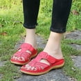 thumbnail image 4 of Summer New Style Plus Size Casual Wedge Heel Adult Womens In-line Sandals, 4 of 9