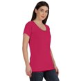 thumbnail image 2 of Inkmeso Inkmeso T-shirt à Encolure Dégagée pour Femmes à Manches Courtes d'Été, T-shirt Basique, 2 of 7