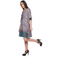 thumbnail image 4 of Moomaya Cutwork Lace Beach Kaftan For Women Printed Bikini Caftan Plus Size, 4 of 4