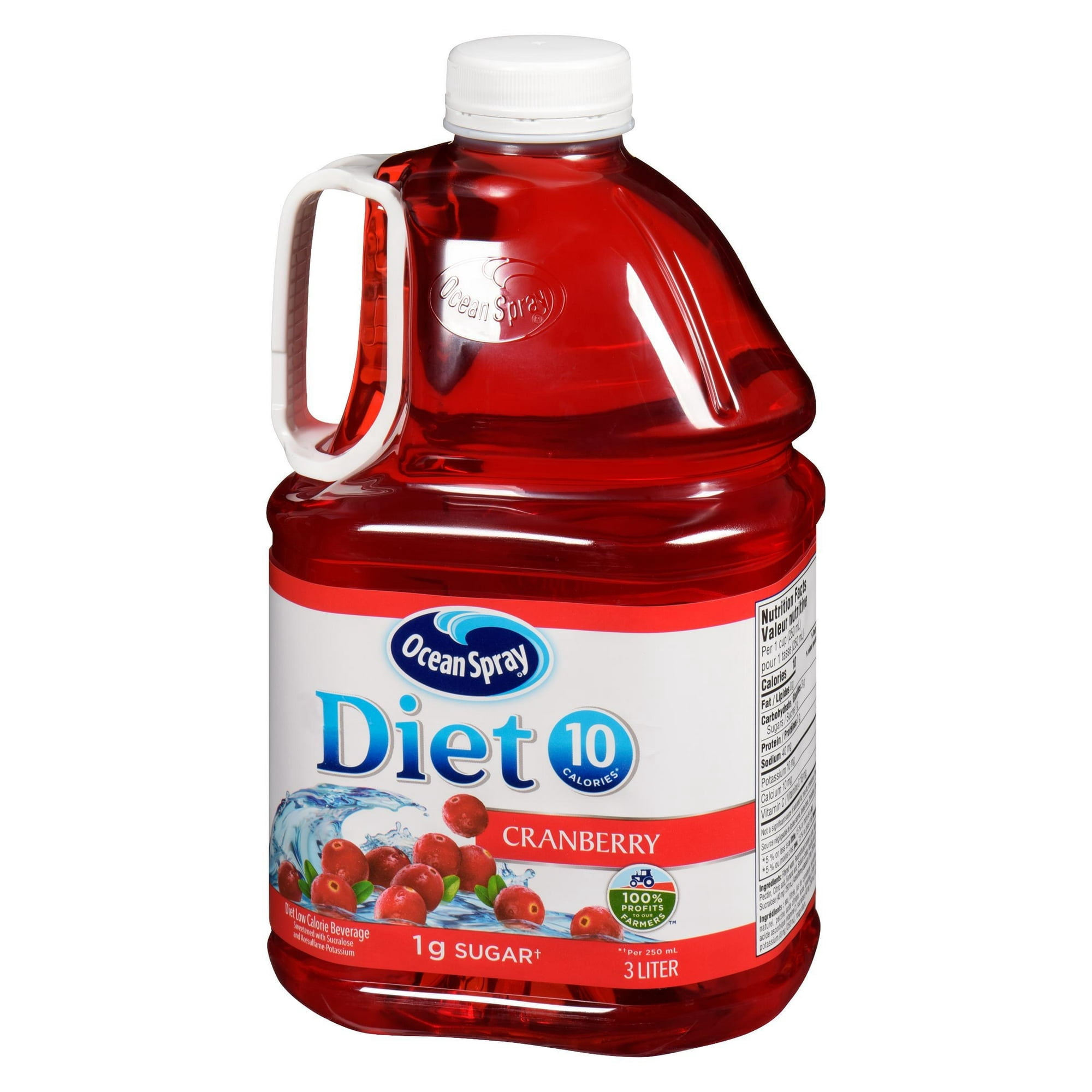 Ocean Spray Diet Cranberry Low Calorie Beverage 3L