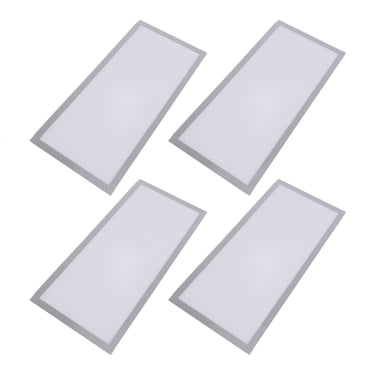 Couvercles de Ventilation Magnétiques 4 - Pack, Couvercle de Ventilation Flexible pour Sol, Couvercles de 5,5 X 12 Pouces pour Sol, Registres de Plafond de Maison, Couvercle de Ventilation Mural / Plafond