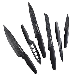 Granitestone NutriBlade 6 Couteau de cuisine non-adhésif en pièce avec Ultra Lames en acier inoxydable pointu et lave-vaisselle ergonomique