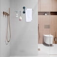 thumbnail image 4 of Home Essentials, 360° Rotating Towel Rack without Drilling Bathroom and Toilet Storage Rack Multi Pole Wall Mounted Stainless Rotating Towel Pole Household Multi Functional Storage Rack, 4 of 9