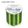 thumbnail image 2 of Uxcell 547Yard 17Lb Fluorocarbon Coated Monofilament Nylon Fishing Line Light Green, 2 of 7