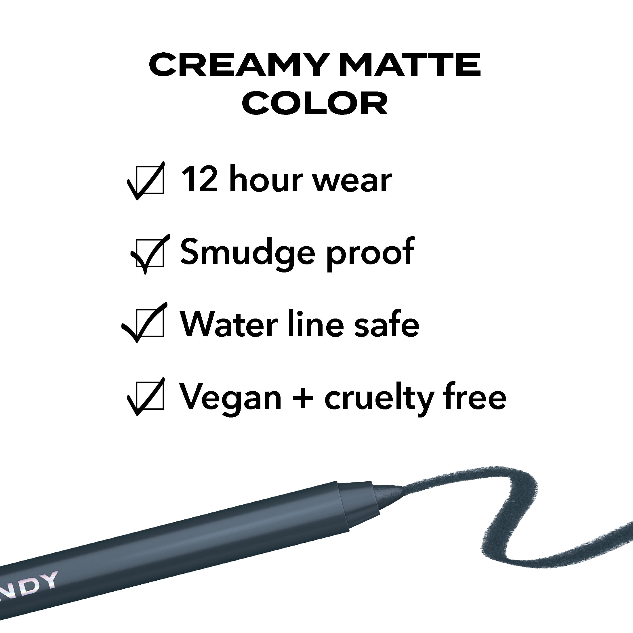 Hard Candy Longwear Gel Eyeliner Pencil, 12HR