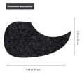 thumbnail image 4 of MasteelfCA 1pc Folk Guitar Pickguard Drop shaped Pickguard Guitar Anti-scratching Plate, 4 of 9