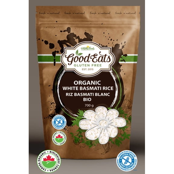 Goodeats Organic White Basmati Rice, 700g