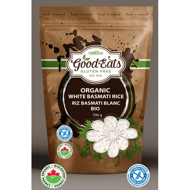 Goodeats Riz Basmati Blanc Biologique, 700 g