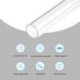 thumbnail image 3 of Unique Bargains 18mm ID x 22mm OD x 305mm Clear Rigid Acrylic Pipe Round Tube, 3 of 6