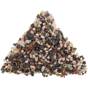 WHAMVOX Fish Tank Substrate Aquarium Gravel Multi Fish Habitat Improvement 1 Pound