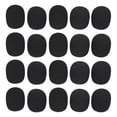 thumbnail image 1 of Labymos 20pcs Mini Microphone Cover Headset Replacement Foam Microphone Cover Telephone Headset Mic Cover Microphone Windscreen Windshied Headset Foam, 1 of 7
