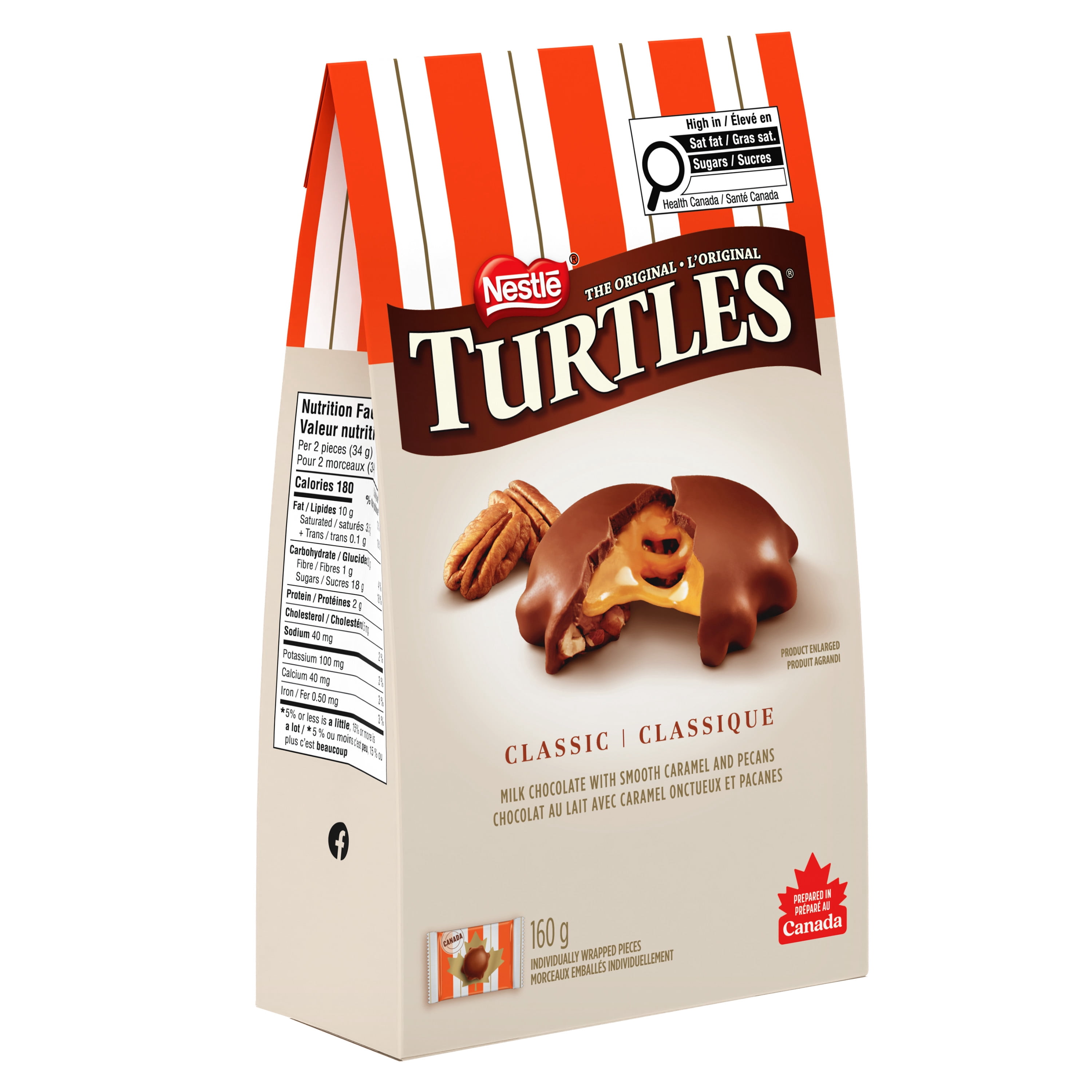 TURTLES Classic Recipe Chocolates Share Bag