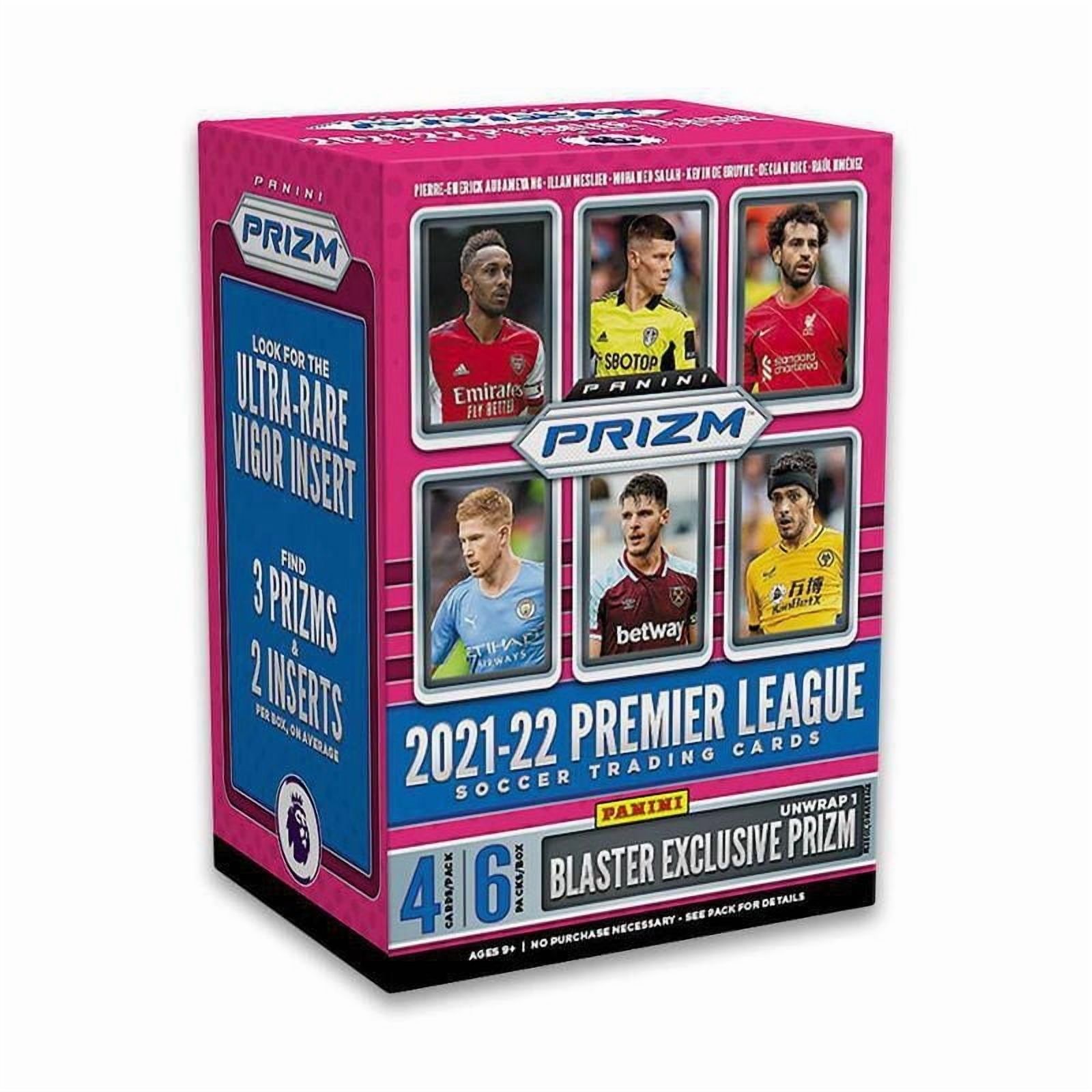 Boîte Blaster de Football Panini Prizm Premier League 2021-22
