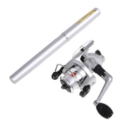 ZOUBAOQ Fishing Rod Mini Pen Fishing Rod Retractable Pocket Fishing Pole