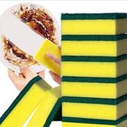Savings! Gspmoly 5Pcs Dishwashing Sponge Sponge Wipe High-Density Kitchen Supplies Dishwashing Sponge Household Cleaning Dishwashing Brush Savings