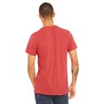 thumbnail image 2 of BELLA+CANVAS T-Shirt Unisexe Col Rond Tri-Mélange Manches Courtes, G, Rouge Tri-Mélange, 2 of 3