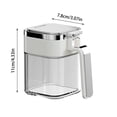 thumbnail image 3 of Vaidha Glass Seasoning Boxes-Seasoning Glass Containers Food Storage Bowl 380ml Container Sugar Bowl Food Grade Airtight Seasoning Glass Container Cassette Lid, 3 of 7