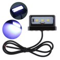 thumbnail image 2 of Miulika Motorcycle License Plate Holder Light Rear Tail Lamp for Z800 Black, 2 of 9