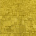 thumbnail image 1 of Ahgly Company Tapis d'Intérieur Lavable en Machine Carré Transitionnel Brun Doré Foncé, 7 Pieds Carré, 1 of 7