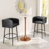 thumbnail image 1 of Auray Bar Table White & Gold, 1 of 6
