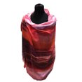 thumbnail image 1 of Pashmina-Style Printed Cotton Womens Shawl Pink Sunset, 1 of 1