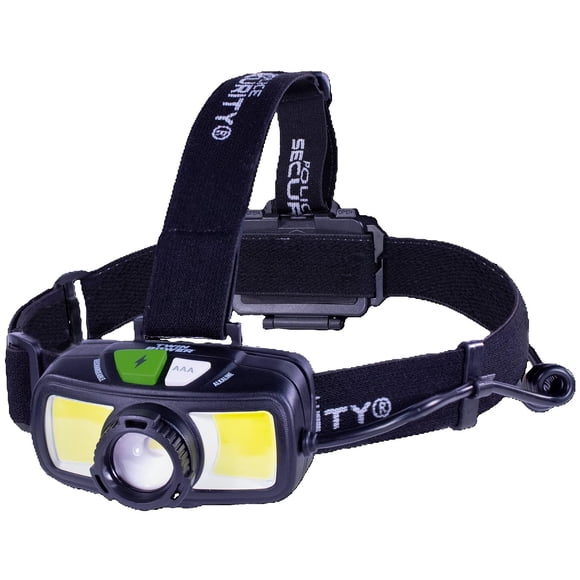 Police Security 1500 Lumen Twin Power Headlamp
