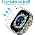 thumbnail image 3 of [2 Packs] PST 42mm Apple Watch Series 10 Étui de Protection, Étui Robuste de Protection Complète à 360° avec Protecteur d'Écran en Verre Trempé, 3 of 5