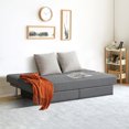 thumbnail image 3 of Patiojoy 3-Seat Adjustable Sofa Bed Long Sofa with 2 Drawer with 3 Adjustable Angles, 3 of 7