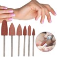thumbnail image 3 of Electric Nail File Replacement Heads, 6pcs Nail Drill Bit Nail Bits For Nail Drill Cuticle Bit For Nail Drill Nail Art Drill Manicure Grinding Head Nail Polishing Bits Accessory, 3 of 7