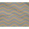 thumbnail image 4 of oneOone Tissu Flex Coton Serpentine Rayé Tissu Imprimé 1 Yard 40 Pouces de Large, 4 of 4