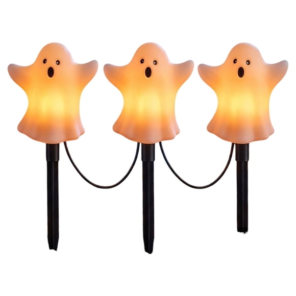 Halloween Adorable Glowing Garden Ornament Light, Decorative Prop Desk Lamp for Bedroom, Cute Star Night Light for Kids Bedroom Outdoor Garden