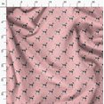 thumbnail image 3 of Soimoi Georgette Viscose Fabric Great Dane Dog Printed Fabric 1 Yard 42 Inch Wide, 3 of 6