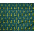 thumbnail image 4 of oneOone Polyester Lycra Fabric Floral & Flying Swan Block Print Fabric By The Yard 56 Inch Wide, 4 of 4