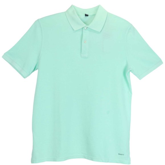 04651/ Men's Light Green Pique Polo - S