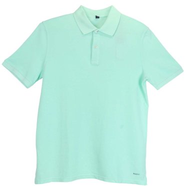 04651/ Men's Light Green Pique Polo - S