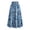 #01 Navy, variant on Amzcrzy Skirts for Women Casual Elastic Waist Drawstring Maxi Skirt Trendy Floral Print Long Skirts for Women Pleated Tiered Flowy Summer Skirts